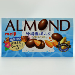 meiji ALMOND chocolates - Salty Milk