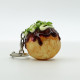 Food Sample Key Holder - TAKOYAKI