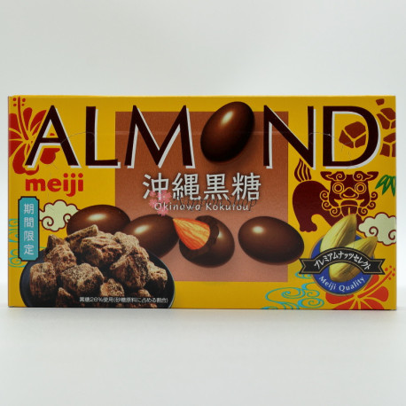 meiji ALMOND chocolates - Okinawa Kokutou