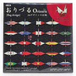 Orizuru Origami - National Flags