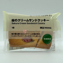 Sakura Cream Sandwich Cookie